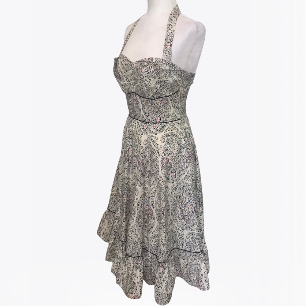 Anthropologie Girls From Savoy Midi Dress - 2/4 - Picture 7 of 17